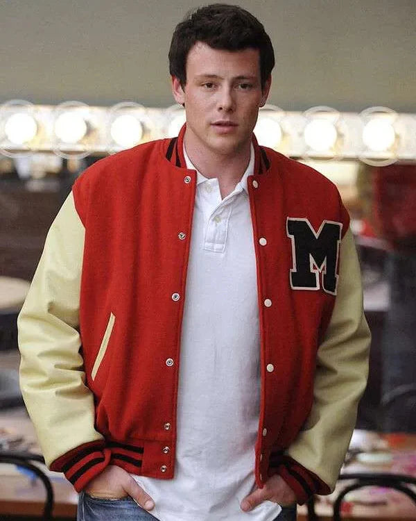 Cory Monteith Glee Letterman Jacket