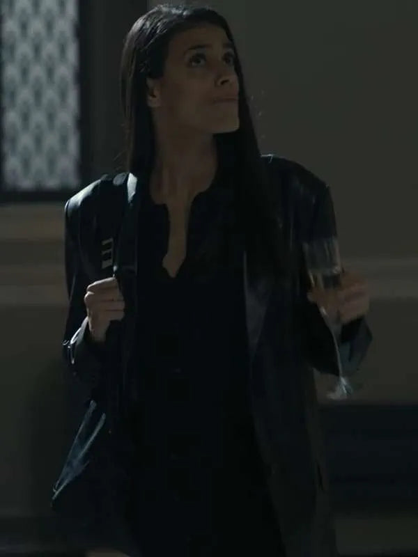 Cruz Manuelos Special Ops Lioness Black Leather Blazer