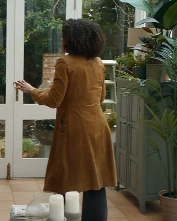 Missing You Rosalind Eleazar Brown Coat