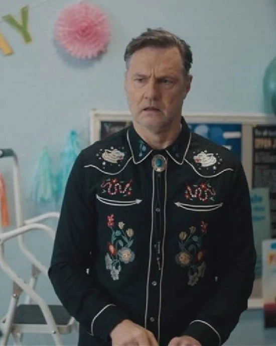 Daddy Issues David Morrissey Black Shirt