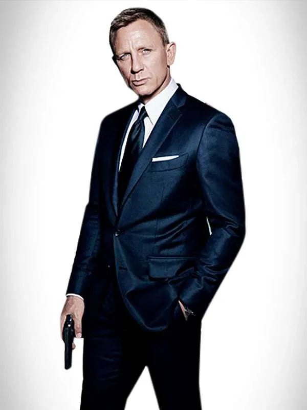 James Bond Spectre Navy Blue Suit