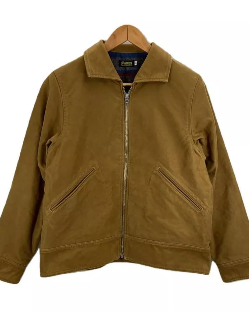 Dapper’s Other A-1 Style Camel Cotton Jacket