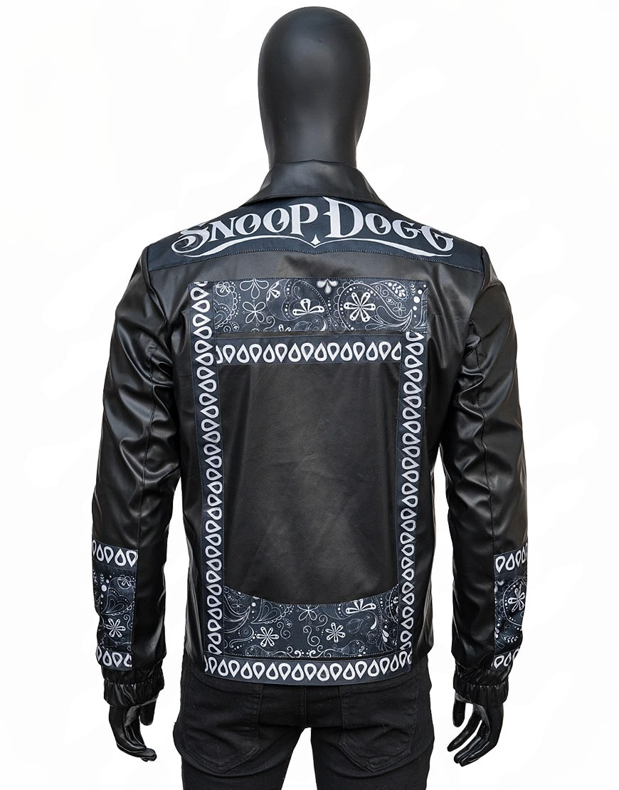 Snoop Dogg Times Square Concert Leather Jacket