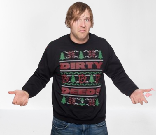 Dean Ambrose Black Dirty Deeds Sweater