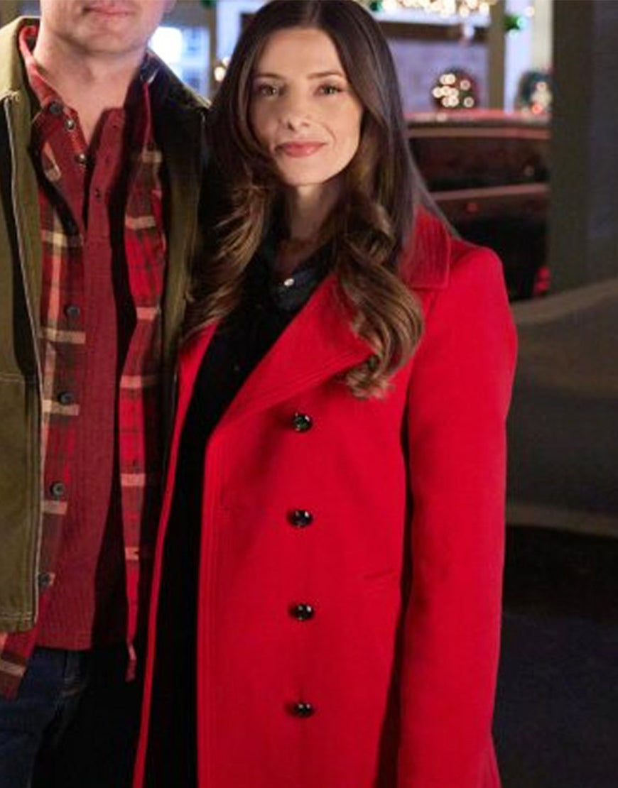DeckTheWalls2024AshleyGreeneRedCoat
