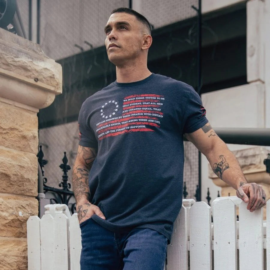 Declaration Flag T-Shirt