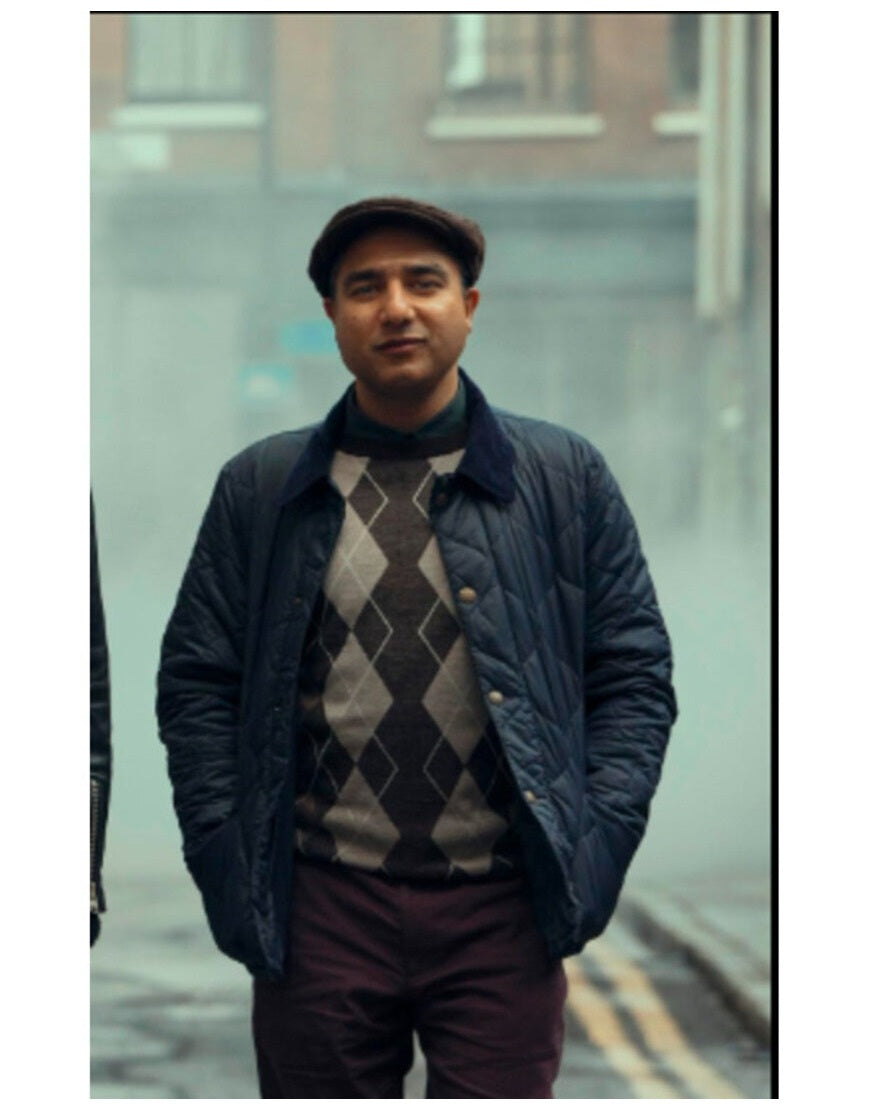 Deep Cover 2025 Nick Mohammed Quilted Jacket