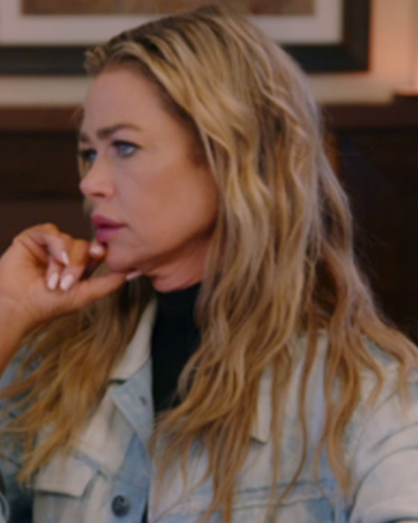 Denise Richards And Her Wild Things S01 Tie Dye Denim Jacket