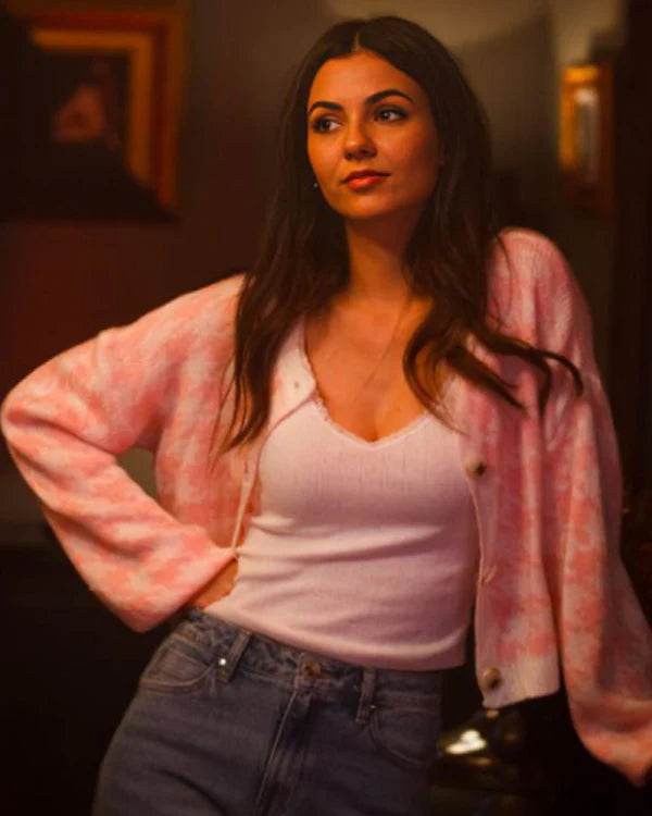 Depravity 2024 Victoria Justice Cardigan