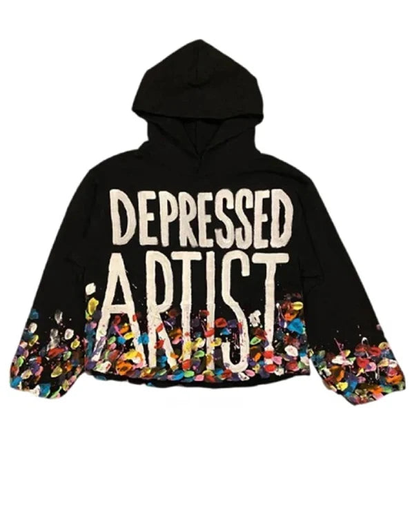 Depressed Artist Pullover Hoodie