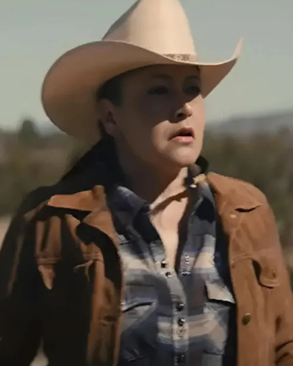 Deputy Sheriff Joy Outer Range S02 Suede Leather Jacket