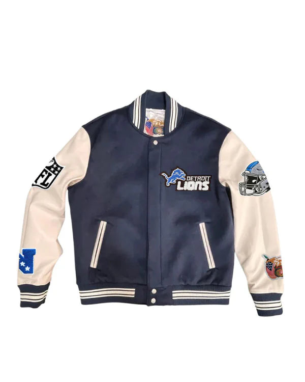 Detroit-Lions-Navy-Wool-_-Leather-Varsity-Jacket-1