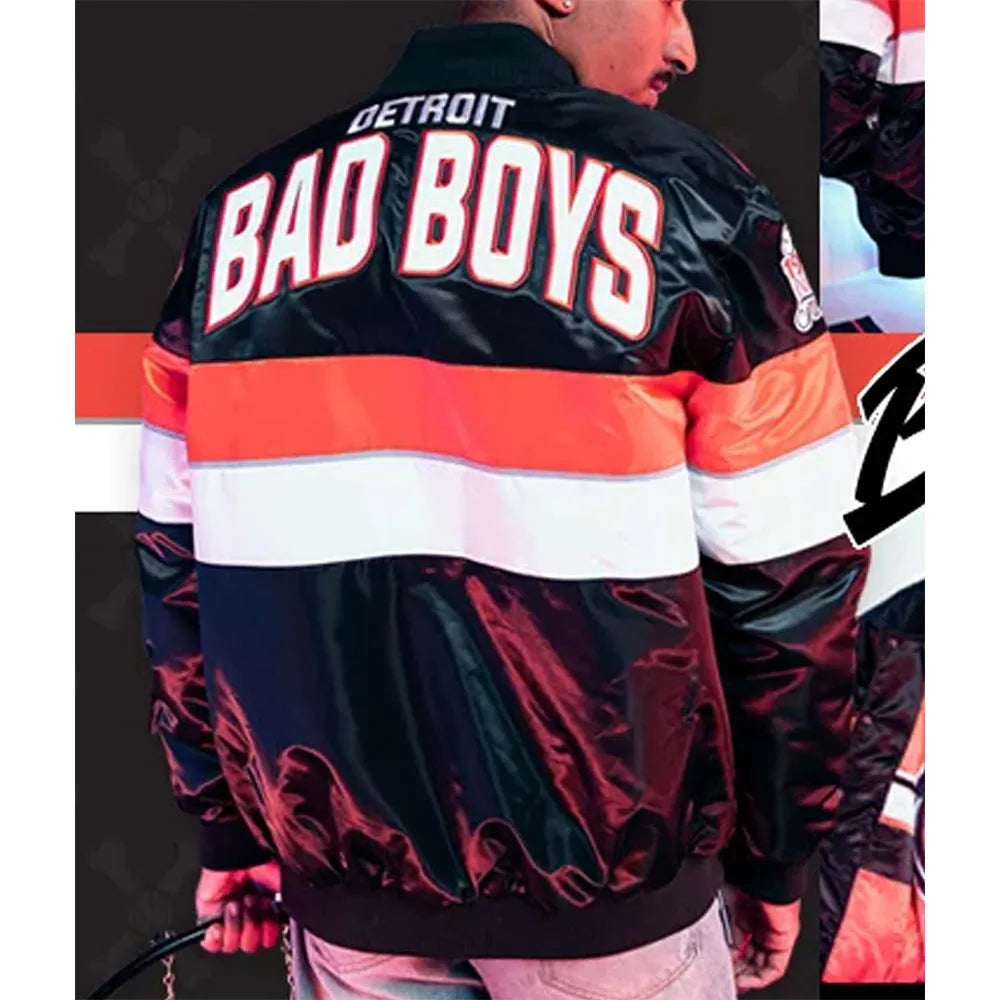 Detroit Pistons Bad Boys City Edition Jacket