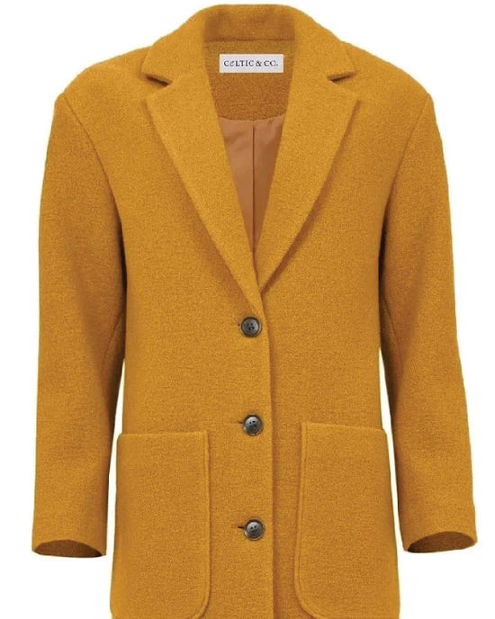 Doctor Who S15 Belinda Chandra Golden Coat