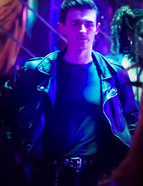 Glitter And Doom 2024 Alan Cammish Black Leather Jacket
