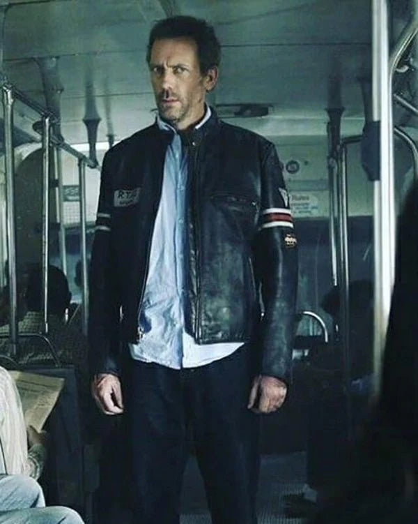 House M.D Black Leather Jacket