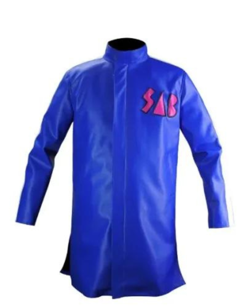 Dragon Ball Super Green Leather Coat Jacket Goku Jacket