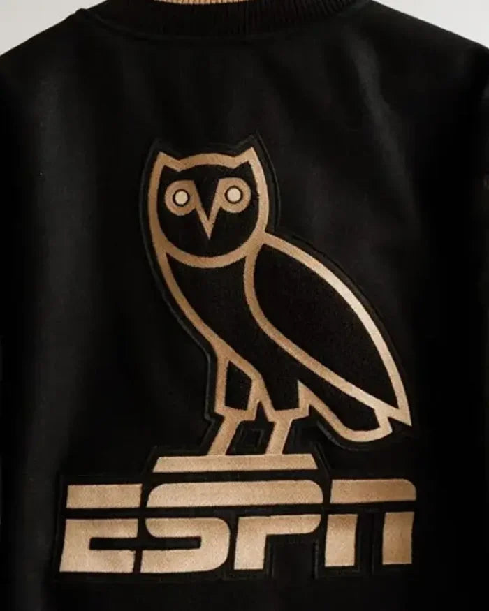 Drake OVO ESPN 2024 NBA Finals Varsity Jacket