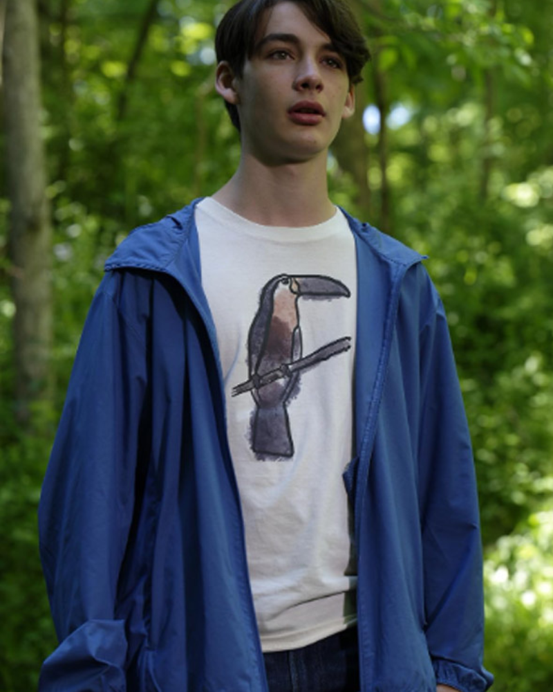 Sam Price Ruby And The Well Blue Hooded Jacket