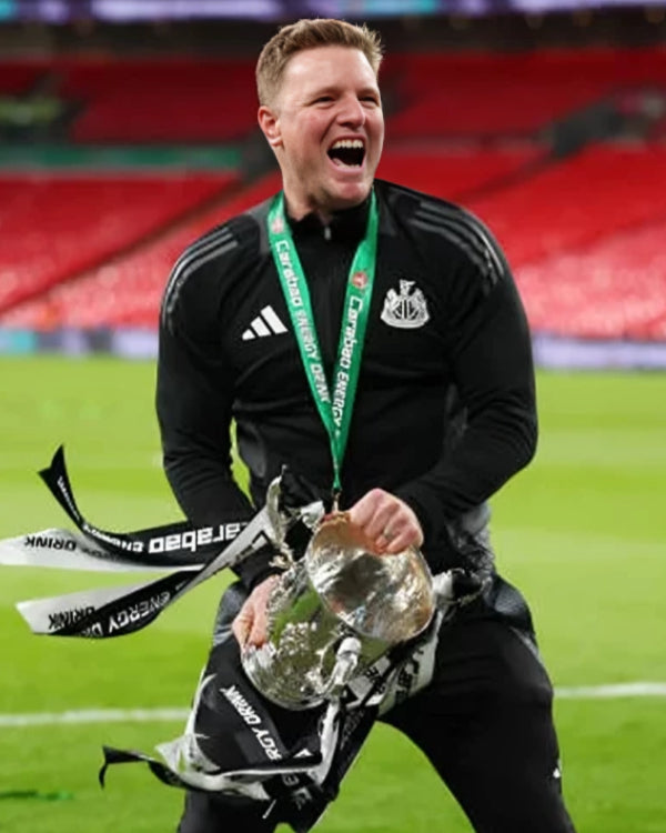 Eddie Howe Newcastle United Black Jacket