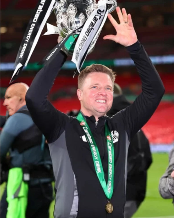 Eddie Howe Newcastle United Black Jacket