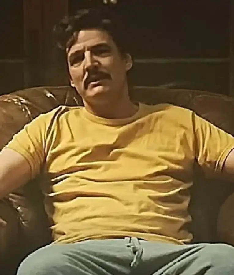 Eddington 2025 Pedro Pascal Yellow T-Shirt