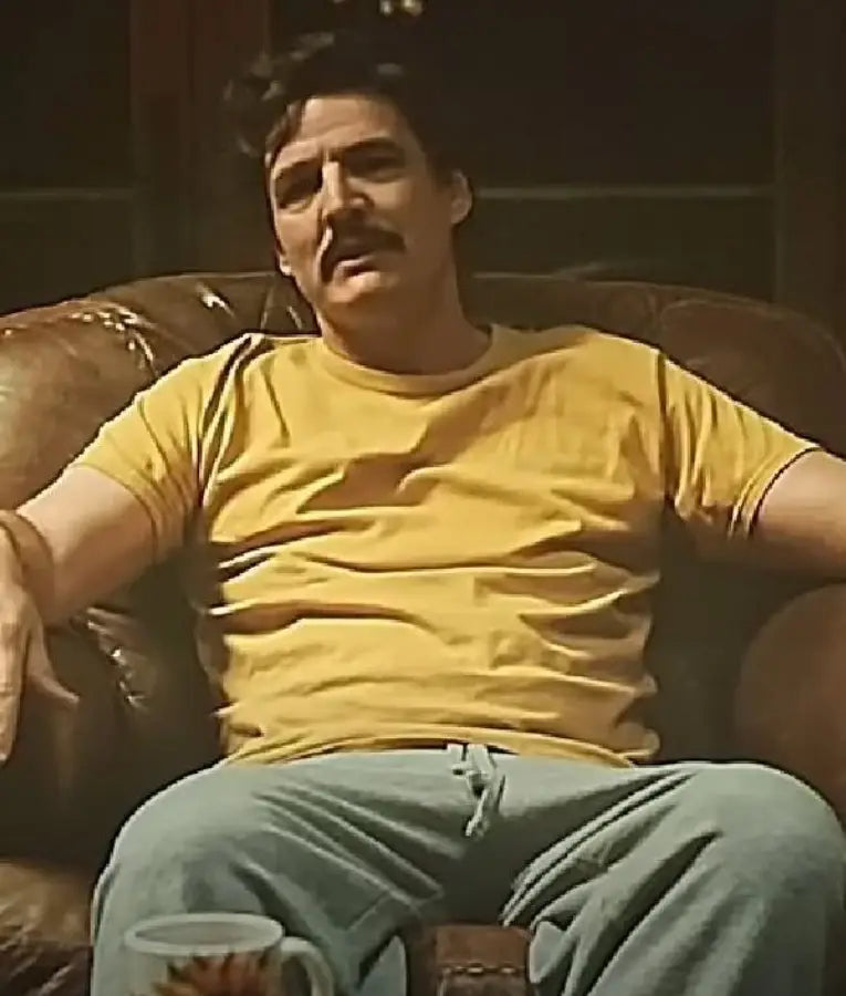 Eddington 2025 Pedro Pascal Yellow T-Shirt