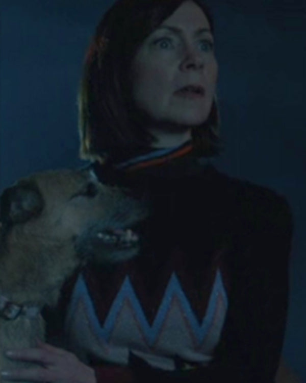 Elsbeth S02 Carrie Preston Zig-Zag Print Sweater