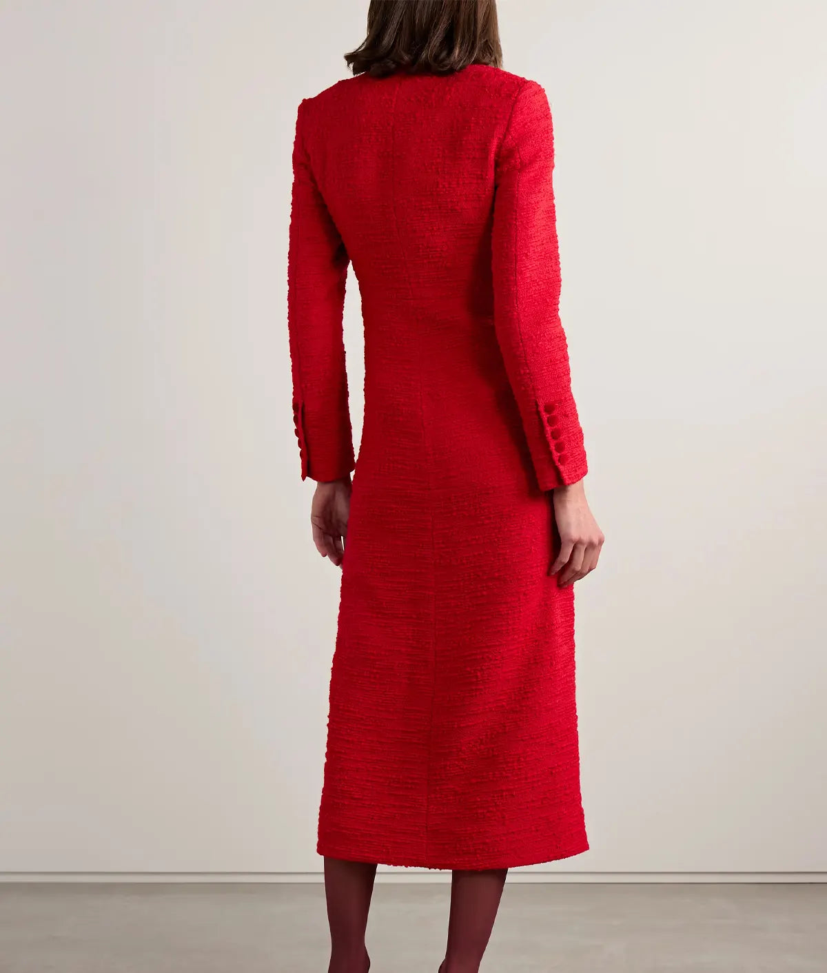Elsbeth S03 Elsbeth Tascioni Red Tweed Coat