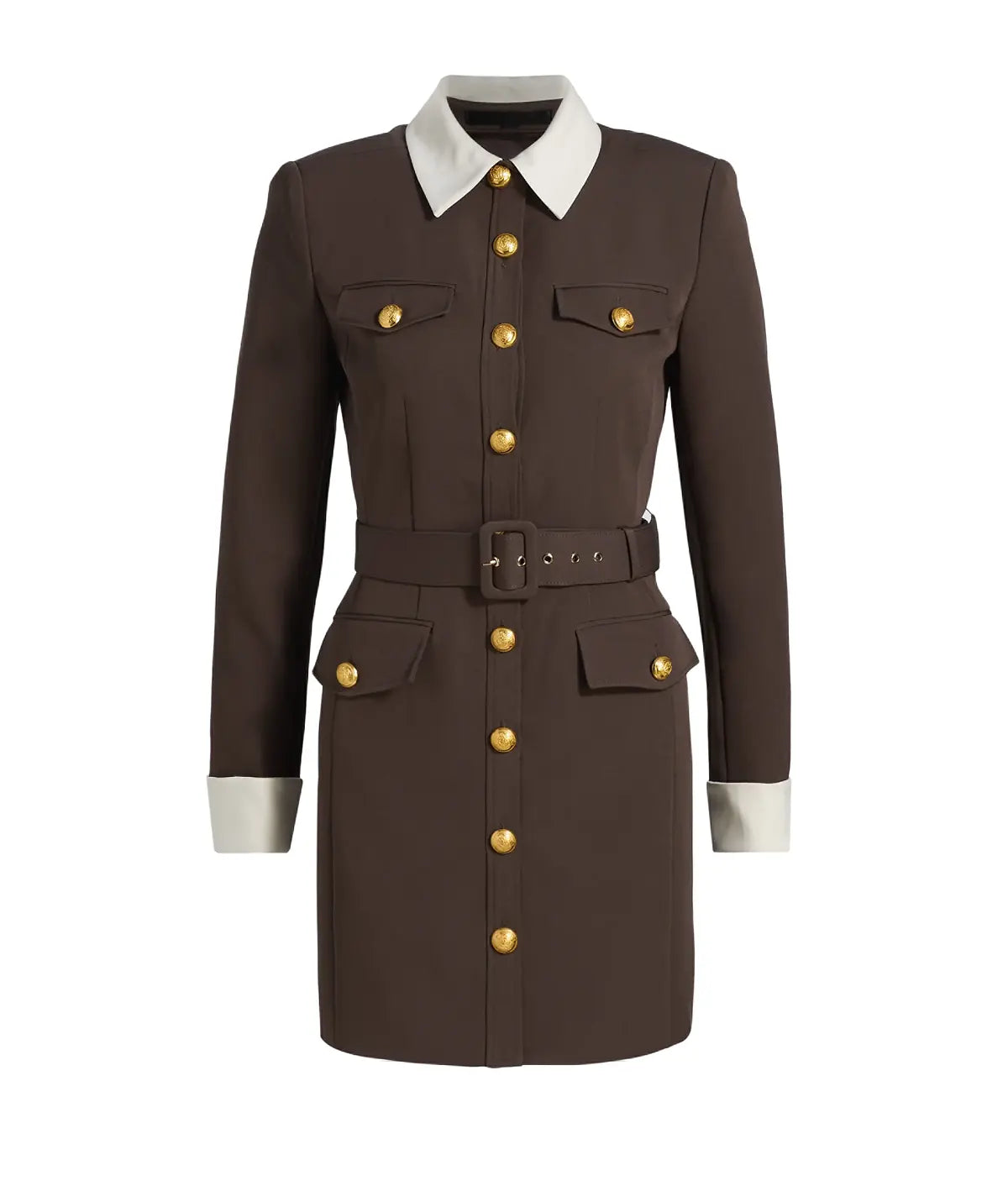 Elsbeth S03 Sarah Steele Button Down Dress