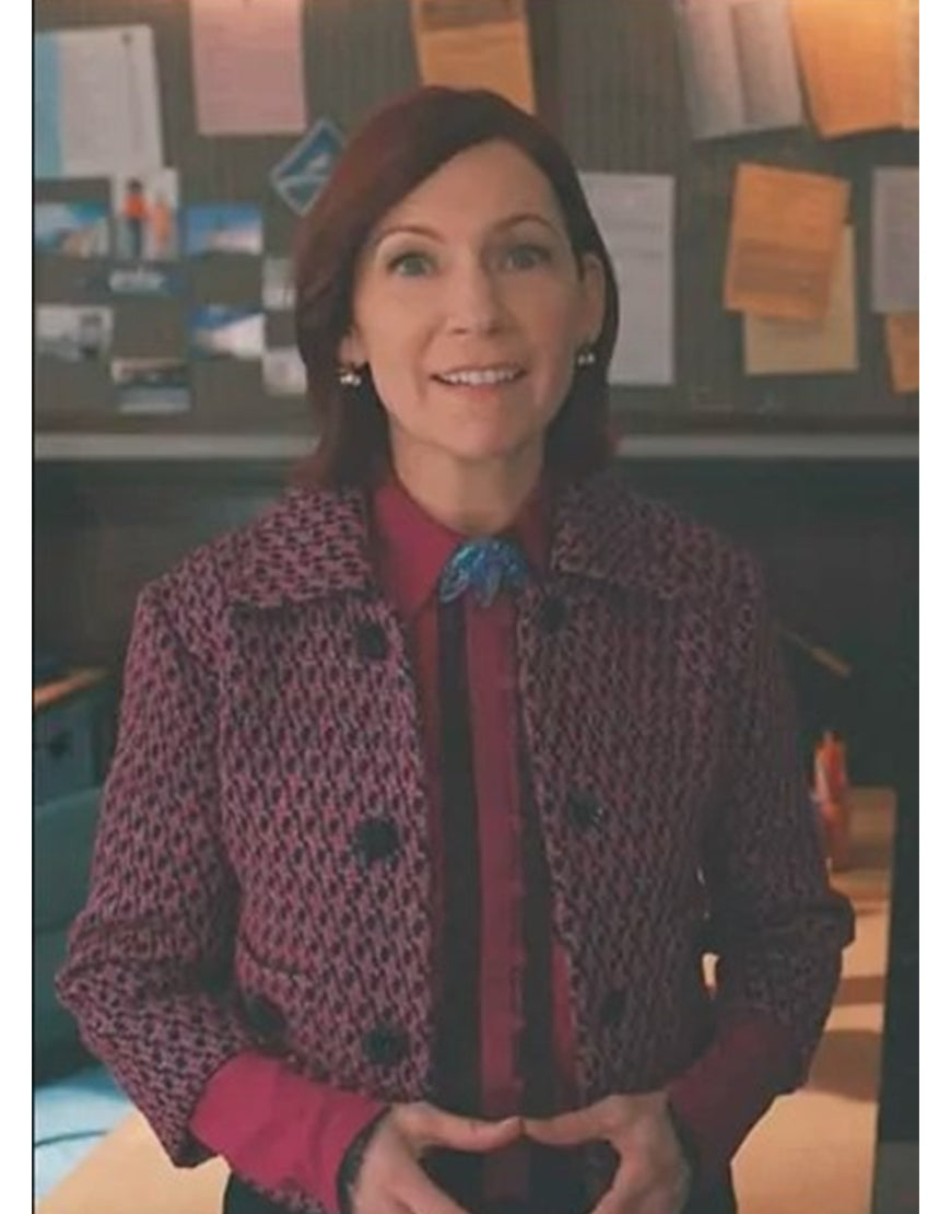 Elsbeth S02 Carrie Preston Houndstooth Jacket