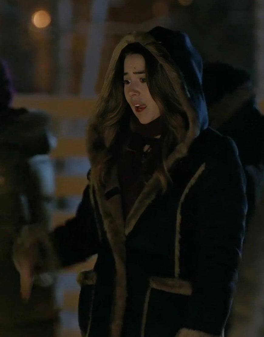 Elyse-Film-The-Finnish-Line-2024-Nichole-Sakura-Black-Hooded-Coat