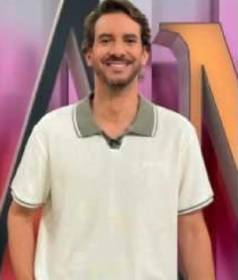 Em Familia 2025 Idevor Mendonça Knit Contrasting Collar Polo Shirt