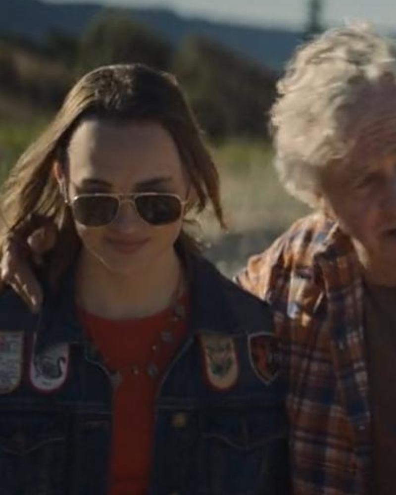 Emily Grant Last Days Of The Space Age 2024 Blue Denim Jacket