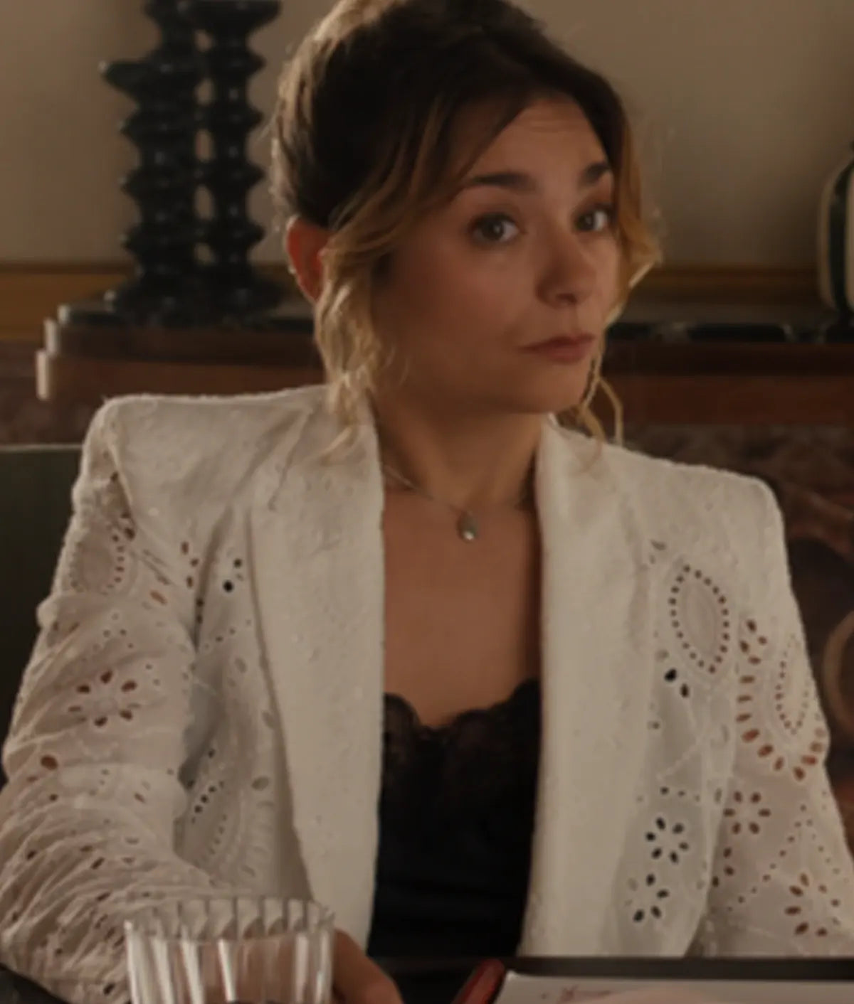Emily In Paris S05 Eyelet Blazer