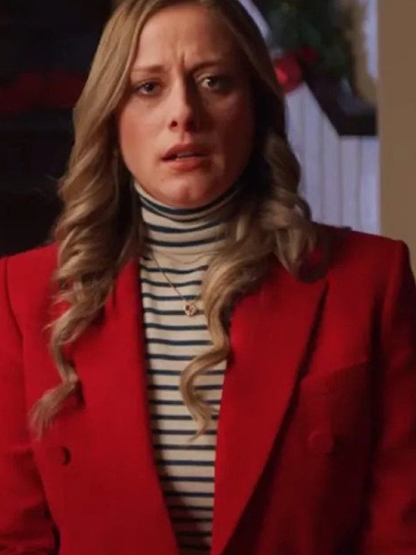 Just Like A Christmas 2023 Marlie Collins Red Coat
