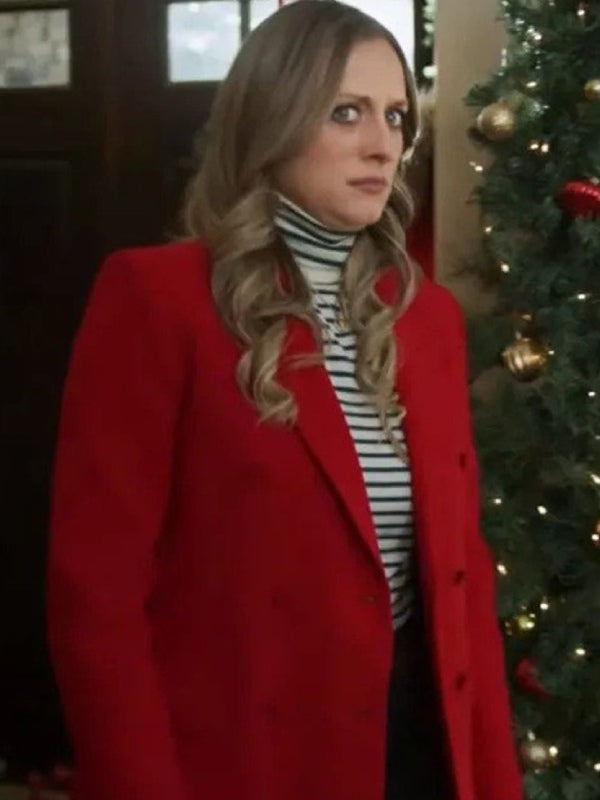 Just Like A Christmas 2023 Marlie Collins Red Coat