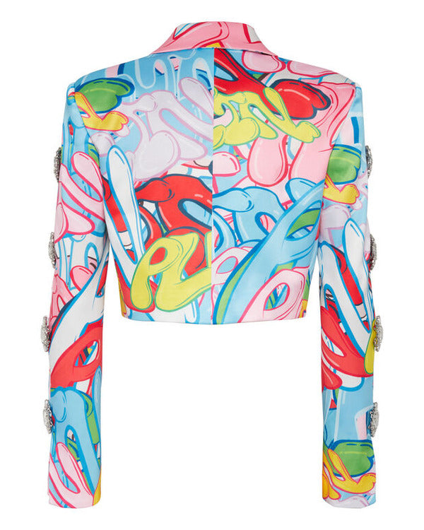 EmilyInParisS04AshleyParkGraffiti-PrintSpencerJacket