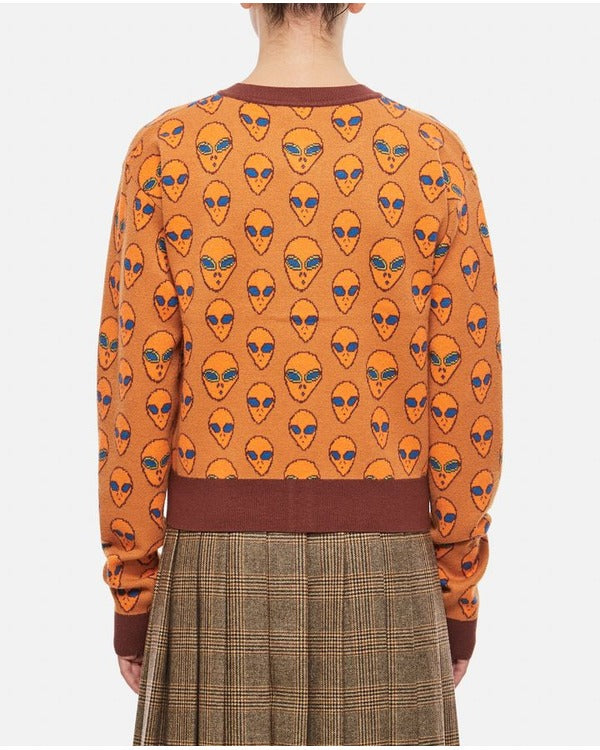 EmilyInParisS04AshleyParkOrangeAlienCardigan