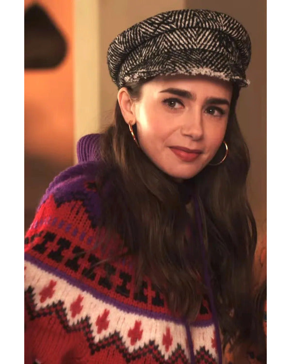 EmilyInParisS04LilyCollinsKnittedSweaters