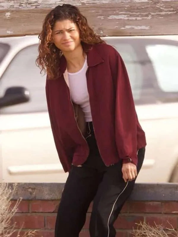 Dallas Jackets - Zendaya Euphoria S03 Red Jacket