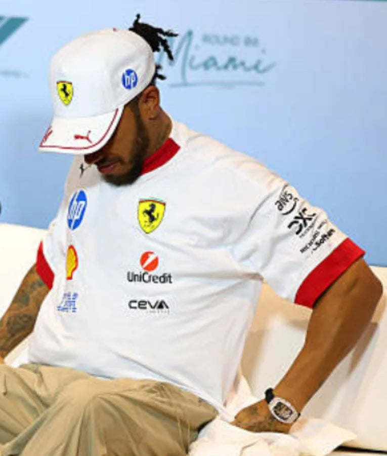 F1 Grand Prix of Miami 2025 Lewis Hamilton Shirt