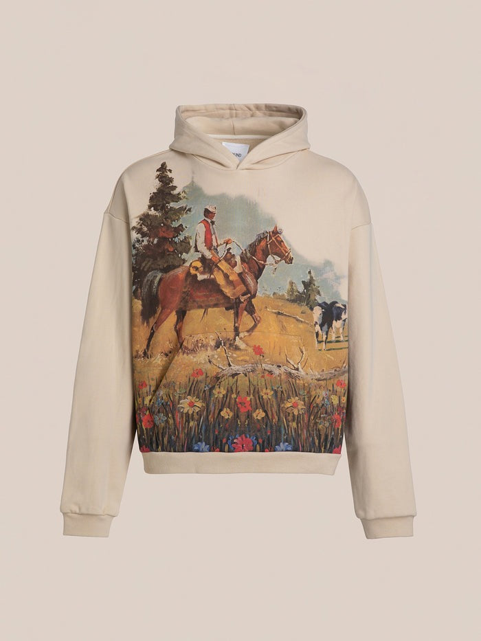 Horseman Cream Hoodie