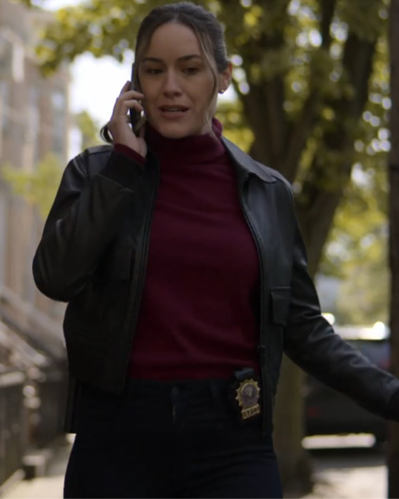 Felicia Lewis Power Book II Ghost S04 Black Leather Jacket