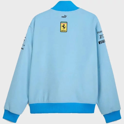 Ferrari Blue Miami Grand Prix Jacket