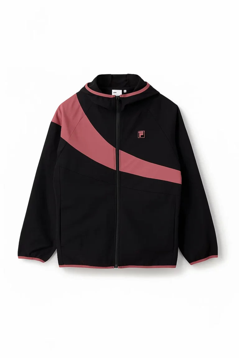 Fila Wind Track Hoodie Black