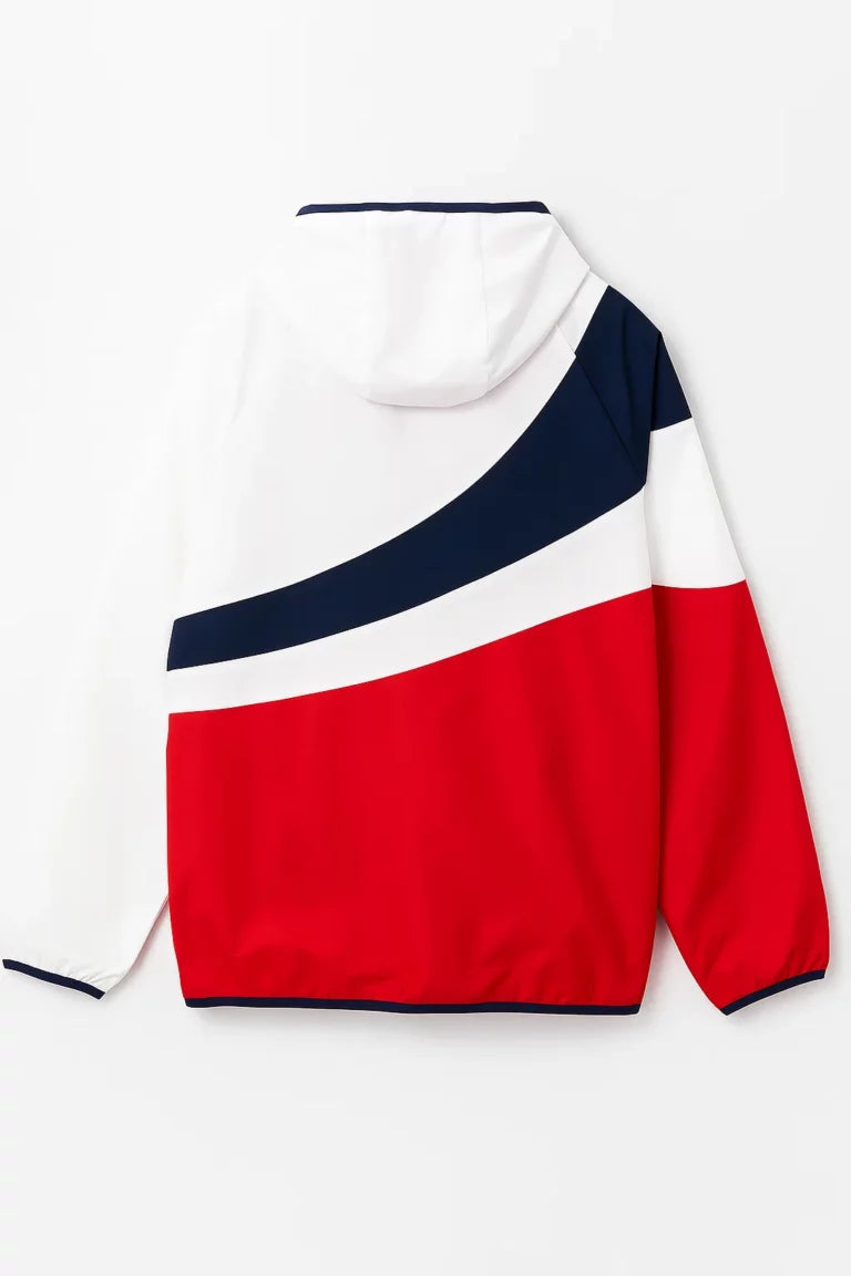 Fila Wind Track Hoodie White