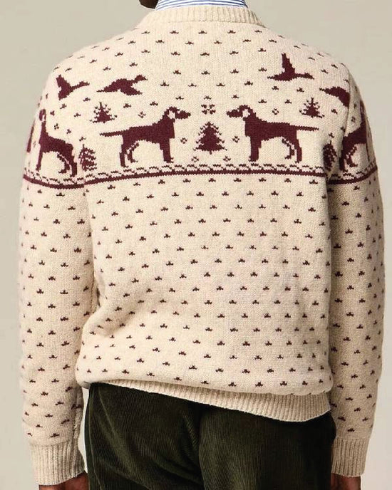 Finding Mr Christmas Dog Printed Sweater