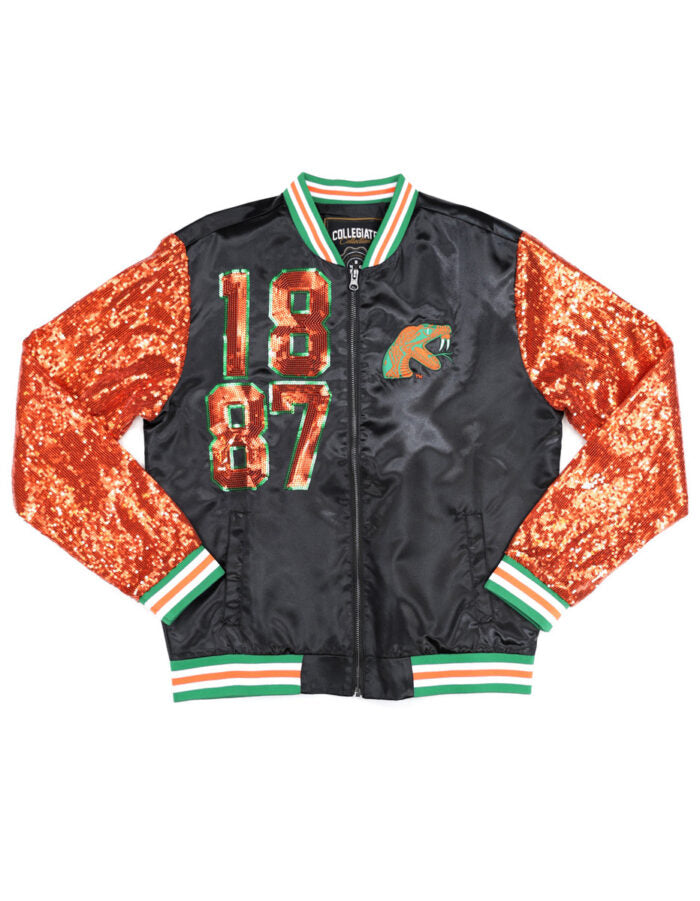 Florida A&M Famu Satin Sequin Jacket