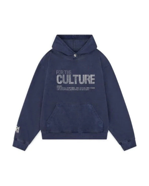 For The Culture Crystal Blue Hoodie